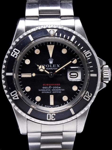 rolex submariner 1972 for sale|rolex submariner red bezel.